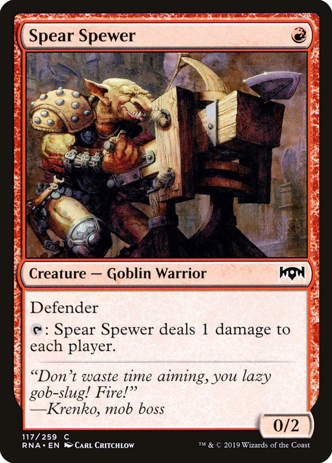 Spear Spewer [Ravnica Allegiance] | Silver Goblin