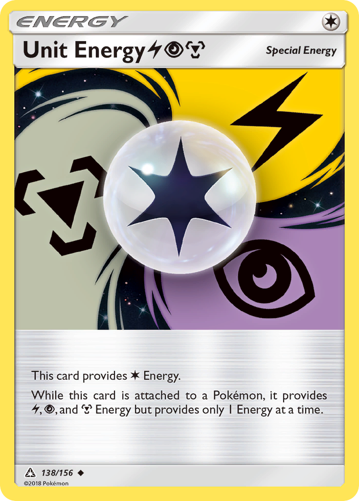 Unit Energy (138/156) (Lightning, Psychic, Metal) [Sun & Moon: Ultra Prism] | Silver Goblin