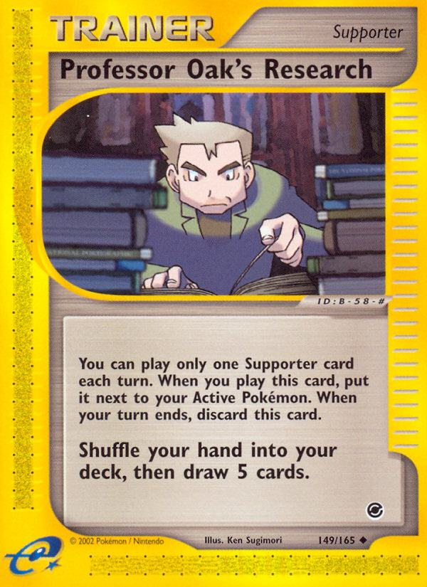 Professor Oak's Research (149/165) [Expedition: Base Set] | Silver Goblin