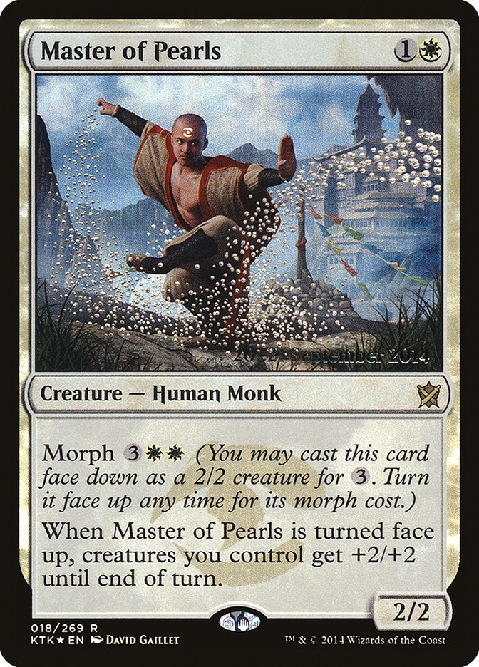 Master of Pearls [Khans of Tarkir Prerelease Promos] | Silver Goblin