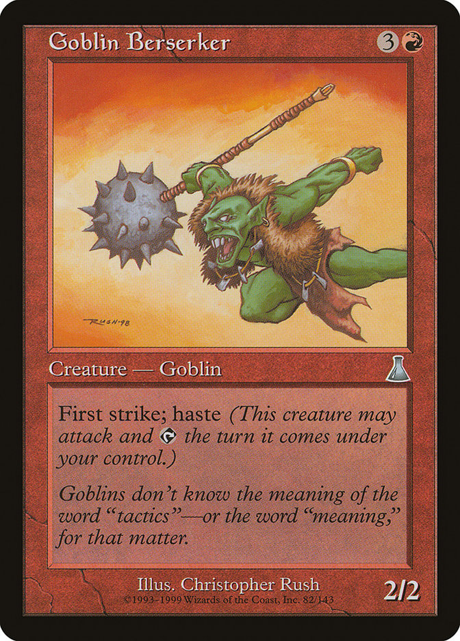 Goblin Berserker [Urza's Destiny] | Silver Goblin