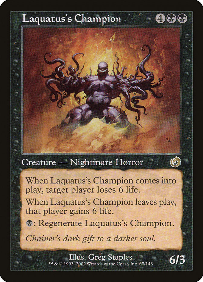 Laquatus's Champion [Torment] | Silver Goblin