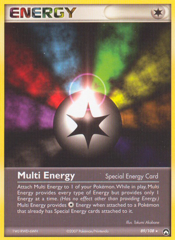 Multi Energy (89/108) [EX: Power Keepers] | Silver Goblin