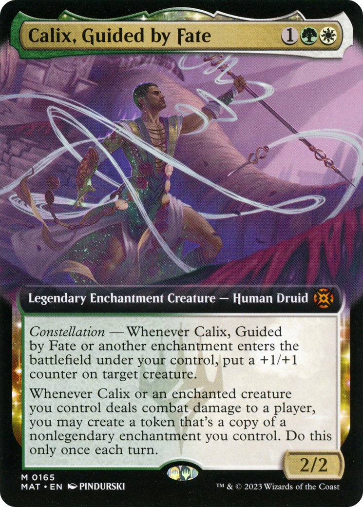 Calix, Guided by Fate (Extended Art) [March of the Machine: The Aftermath] | Silver Goblin