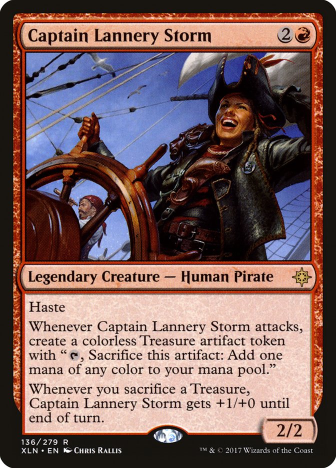 Captain Lannery Storm [Ixalan] | Silver Goblin