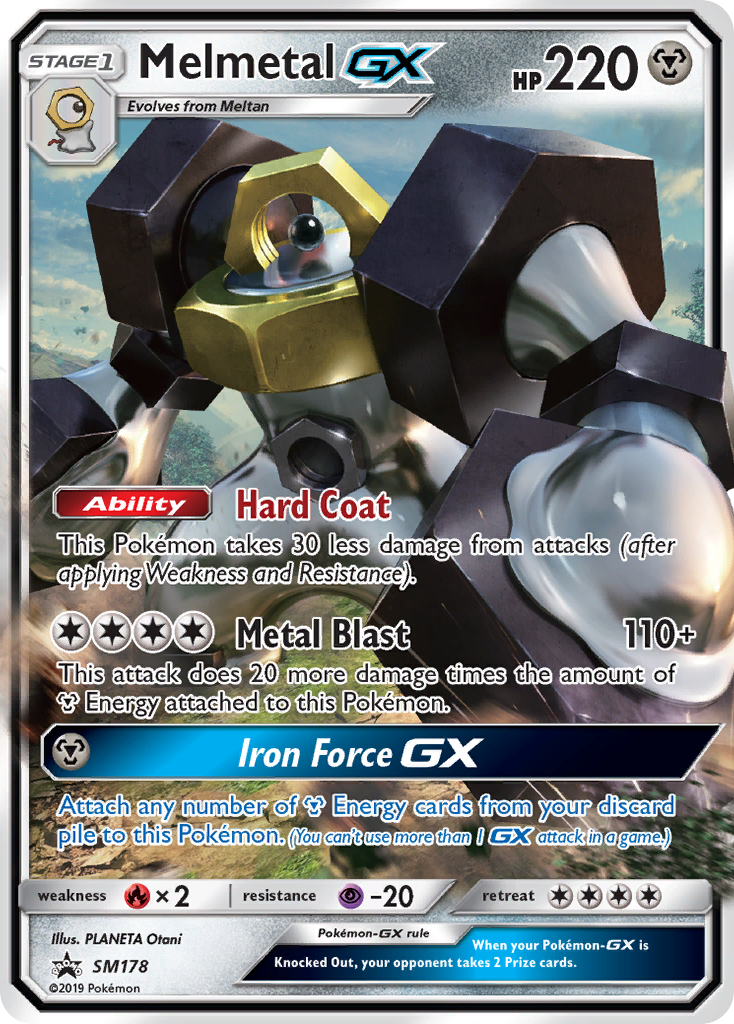 Melmetal GX (SM178) [Sun & Moon: Black Star Promos] | Silver Goblin