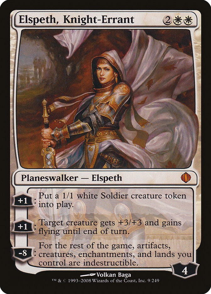 Elspeth, Knight-Errant [Shards of Alara] | Silver Goblin
