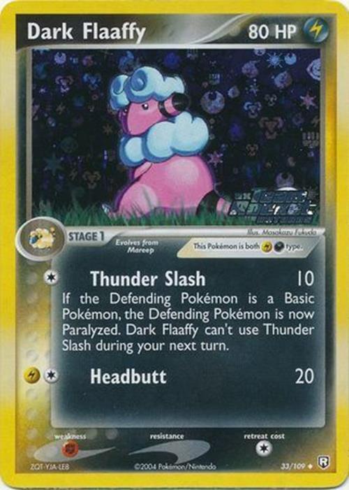 Dark Flaaffy (33/109) (Stamped) [EX: Team Rocket Returns] | Silver Goblin