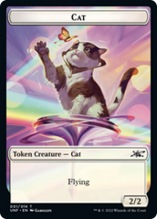 Cat // Food (10) Double-Sided Token [Unfinity Tokens] | Silver Goblin