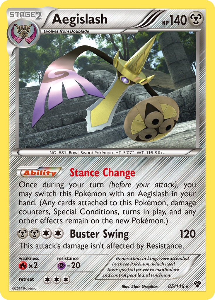 Aegislash (85/146) [XY: Base Set] | Silver Goblin