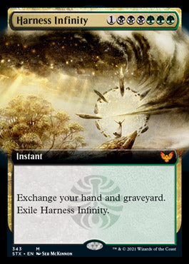Harness Infinity (Extended Art) [Strixhaven: School of Mages] | Silver Goblin