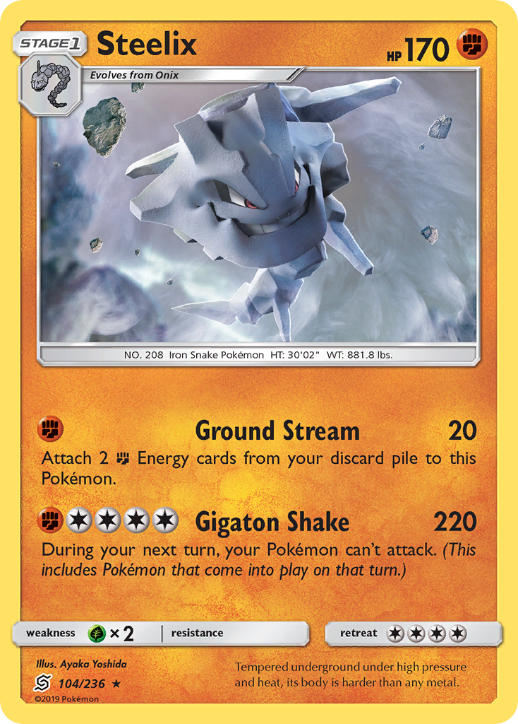 Steelix (104/236) [Sun & Moon: Unified Minds] | Silver Goblin