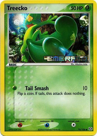 Treecko (70/106) (Stamped) [EX: Emerald] | Silver Goblin