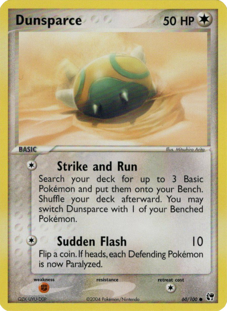 Dunsparce (60/100) [EX: Battle Stadium] | Silver Goblin