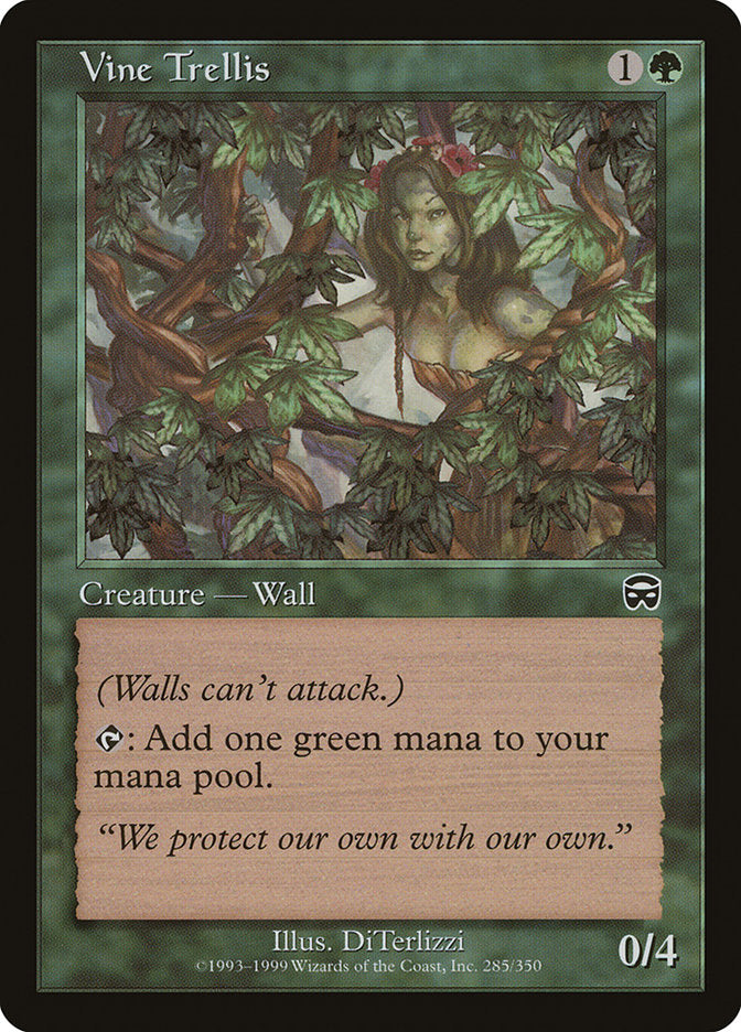 Vine Trellis [Mercadian Masques] | Silver Goblin