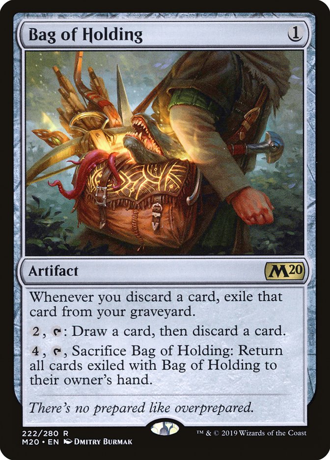 Bag of Holding [Core Set 2020] | Silver Goblin