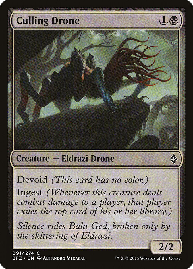 Culling Drone [Battle for Zendikar] | Silver Goblin