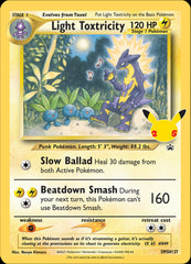 Light Toxtricity (SWSH137) (Celebrations) [Sword & Shield: Black Star Promos] | Silver Goblin