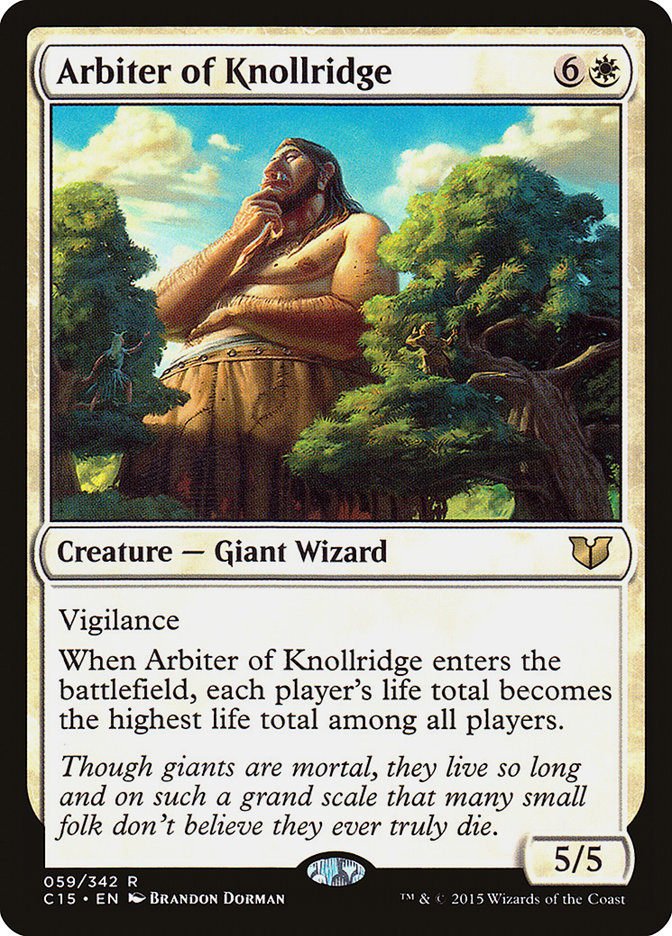 Arbiter of Knollridge [Commander 2015] | Silver Goblin