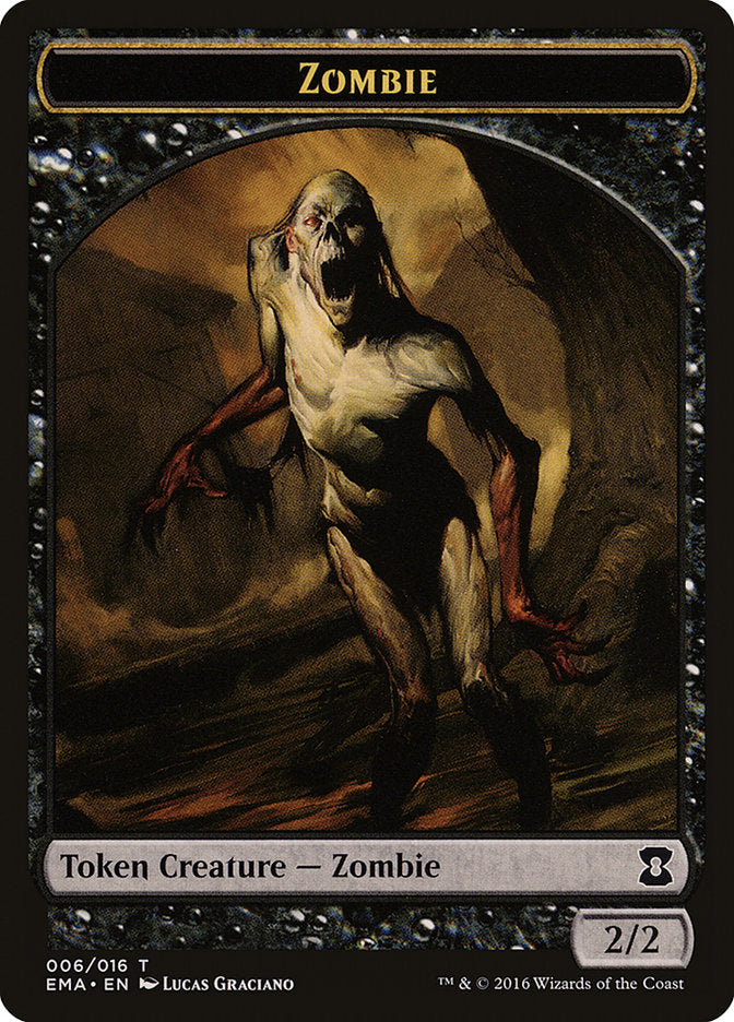 Zombie Token [Eternal Masters Tokens] | Silver Goblin
