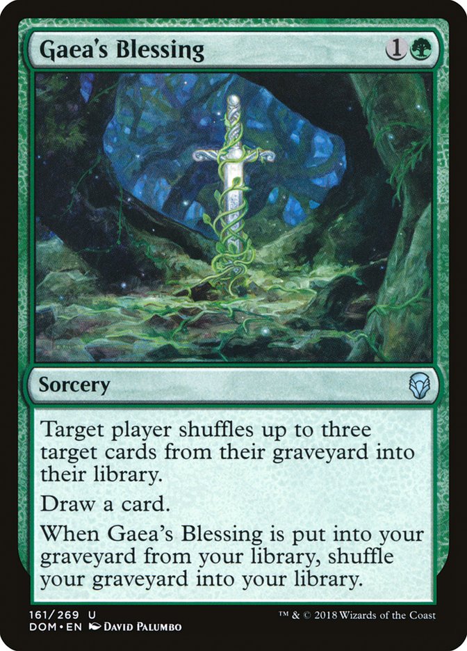 Gaea's Blessing [Dominaria] | Silver Goblin