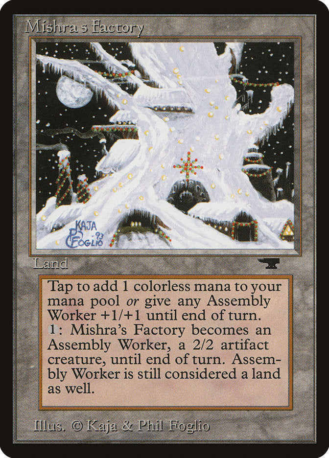 Mishra's Factory (Winter) [Antiquities] | Silver Goblin