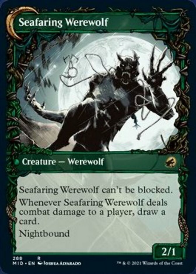 Suspicious Stowaway // Seafaring Werewolf (Showcase Equinox) [Innistrad: Midnight Hunt] | Silver Goblin