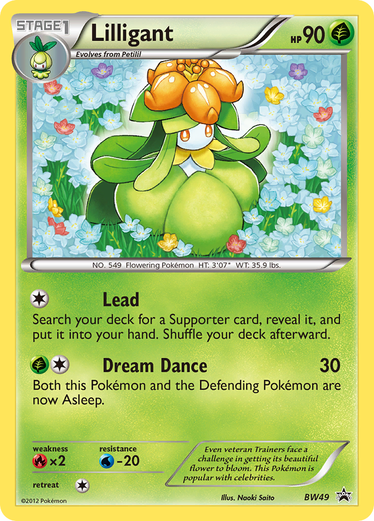 Lilligant (BW49) [Black & White: Black Star Promos] | Silver Goblin