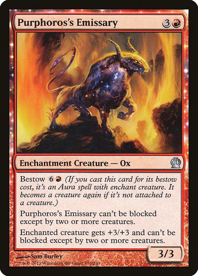 Purphoros's Emissary [Theros] | Silver Goblin