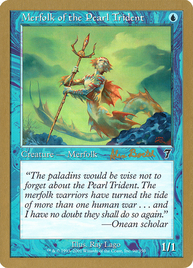 Merfolk of the Pearl Trident (Alex Borteh) [World Championship Decks 2001] | Silver Goblin