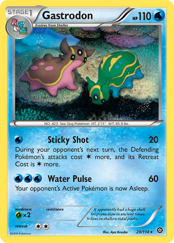 Gastrodon (29/114) [XY: Steam Siege] | Silver Goblin