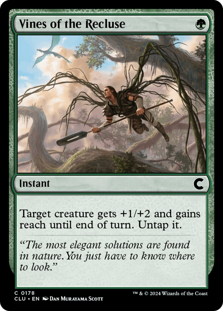 Vines of the Recluse [Ravnica: Clue Edition] | Silver Goblin