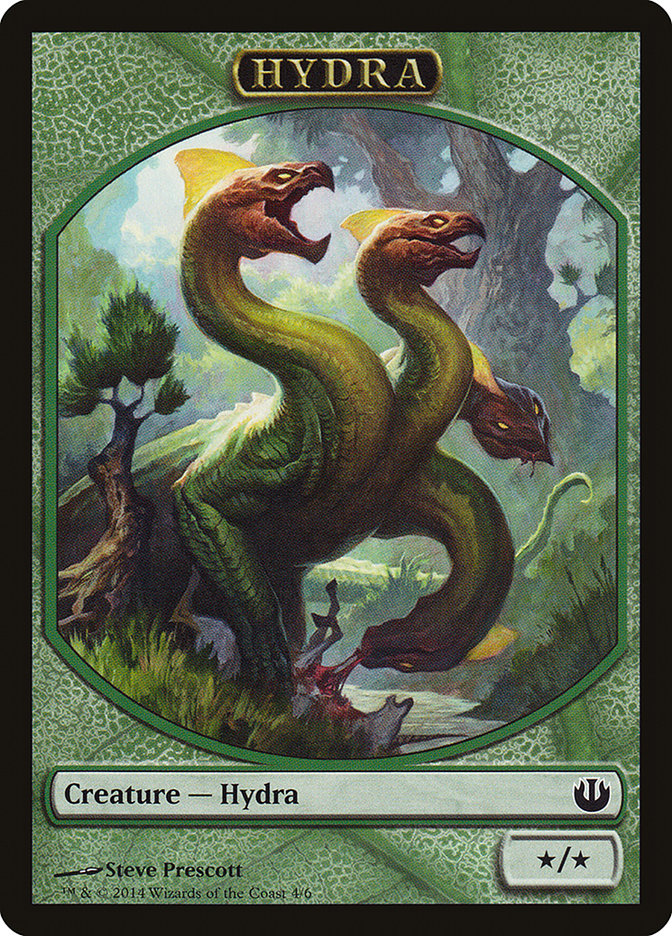 Hydra Token [Journey into Nyx Tokens] | Silver Goblin