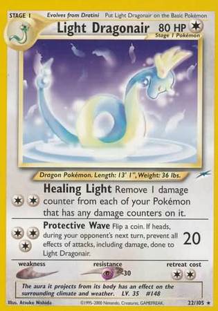 Light Dragonair (22/105) [Neo Destiny Unlimited] | Silver Goblin