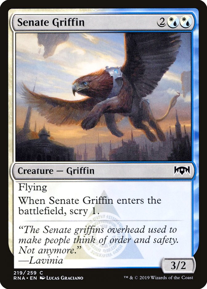 Senate Griffin [Ravnica Allegiance] | Silver Goblin