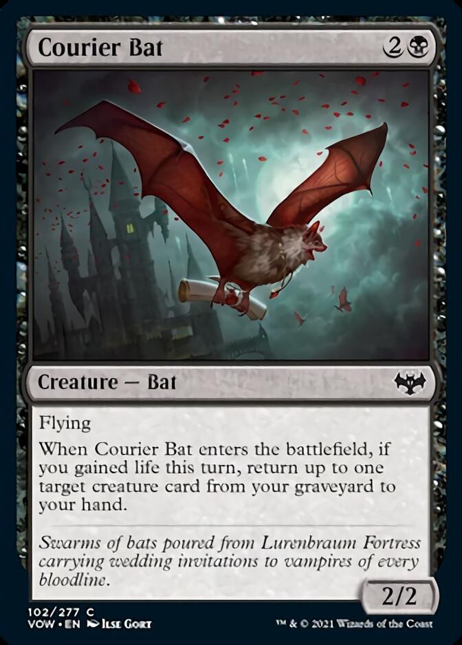 Courier Bat [Innistrad: Crimson Vow] | Silver Goblin