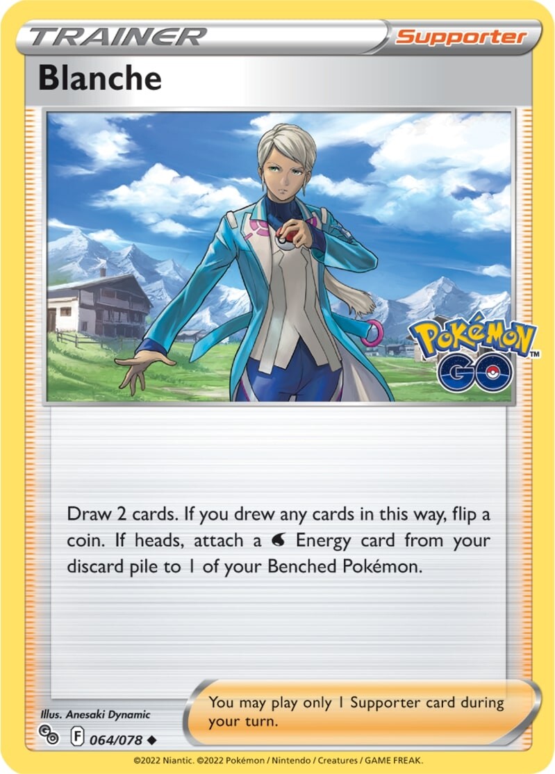 Blanche (064/078) [Pokémon GO] | Silver Goblin