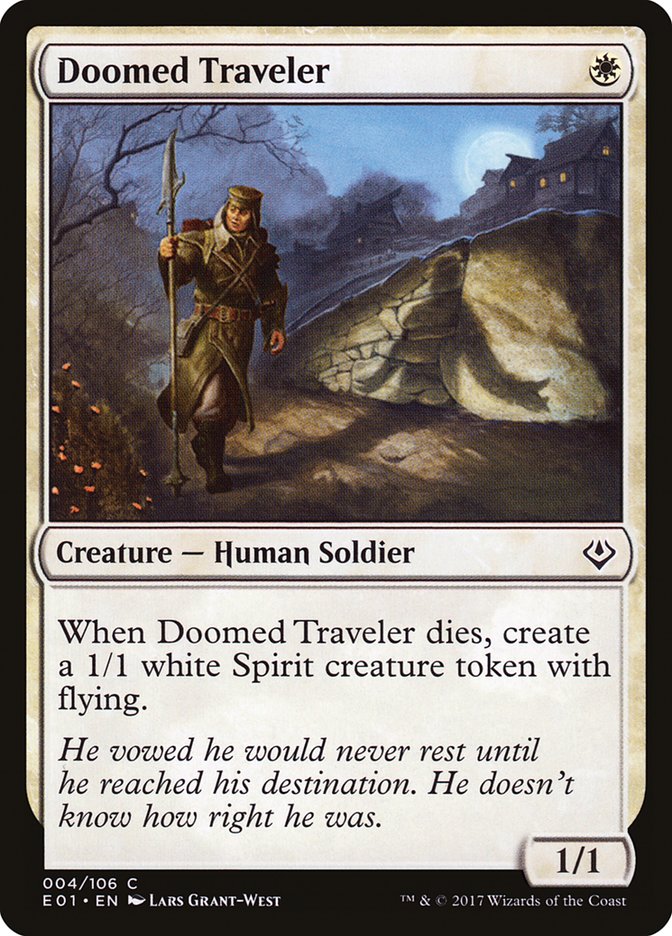 Doomed Traveler [Archenemy: Nicol Bolas] | Silver Goblin