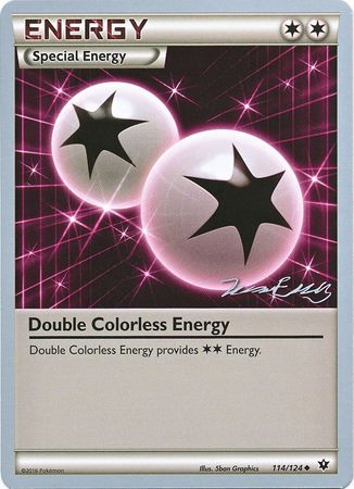 Double Colorless Energy (114/124) (Bebe - Jesper Eriksen) [World Championships 2016] | Silver Goblin