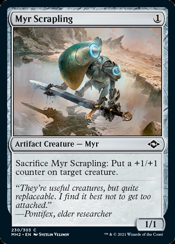 Myr Scrapling [Modern Horizons 2] | Silver Goblin