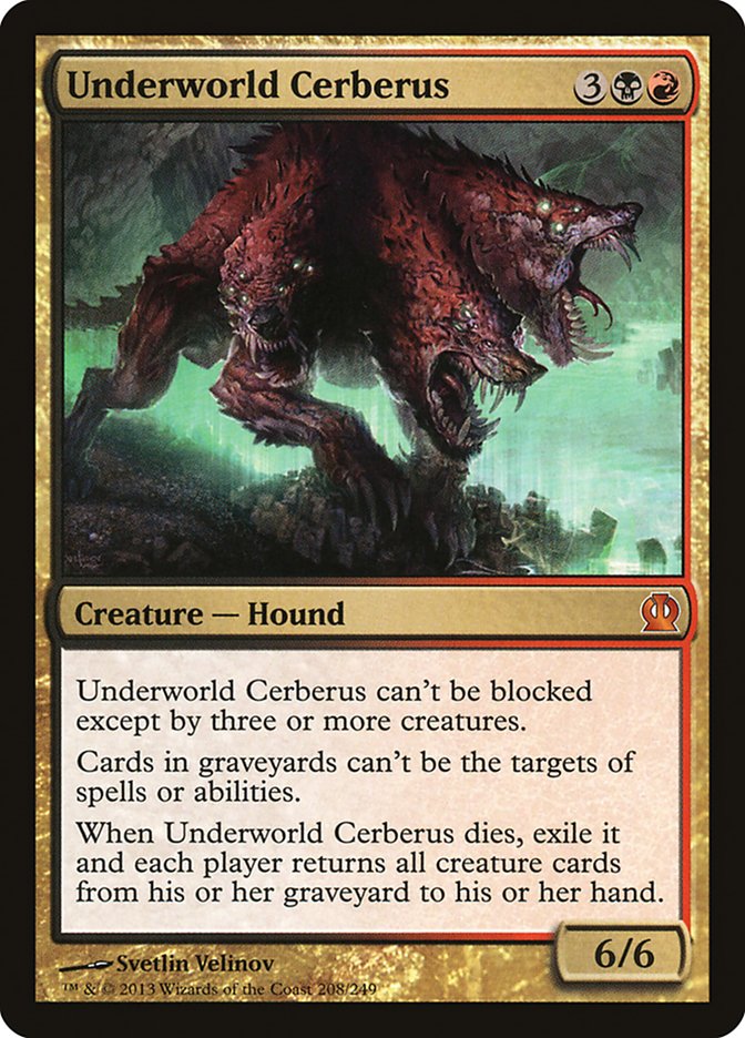 Underworld Cerberus [Theros] | Silver Goblin