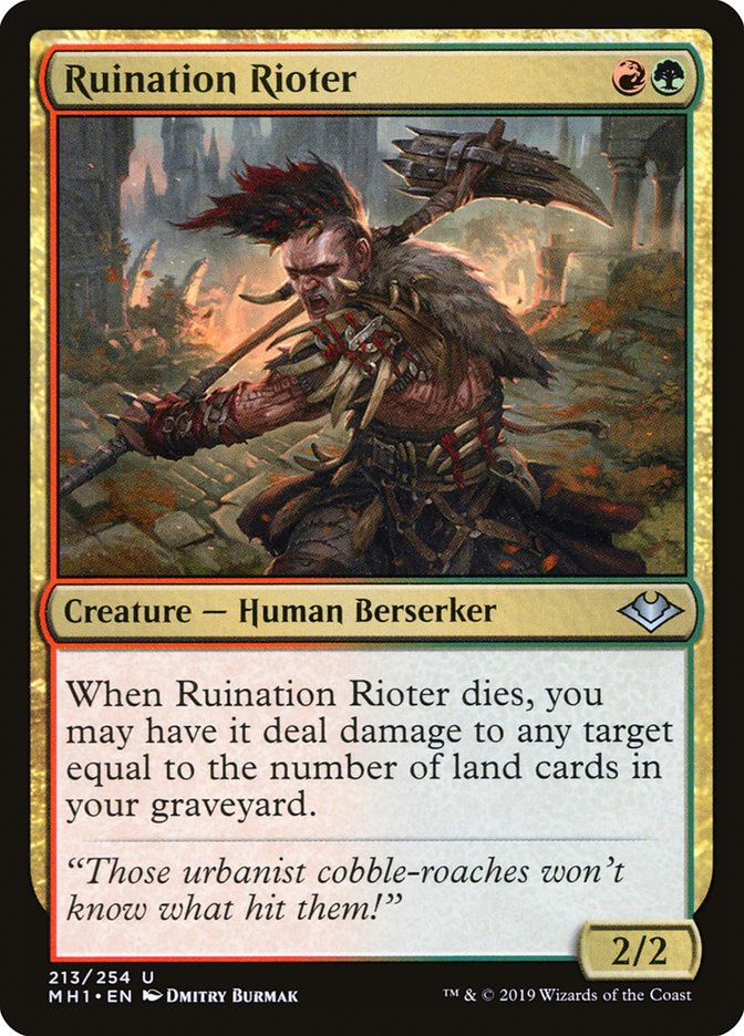 Ruination Rioter [Modern Horizons] | Silver Goblin