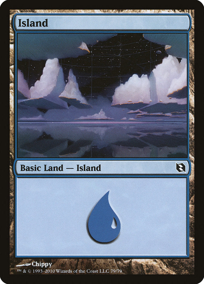 Island (79) [Duel Decks: Elspeth vs. Tezzeret] | Silver Goblin