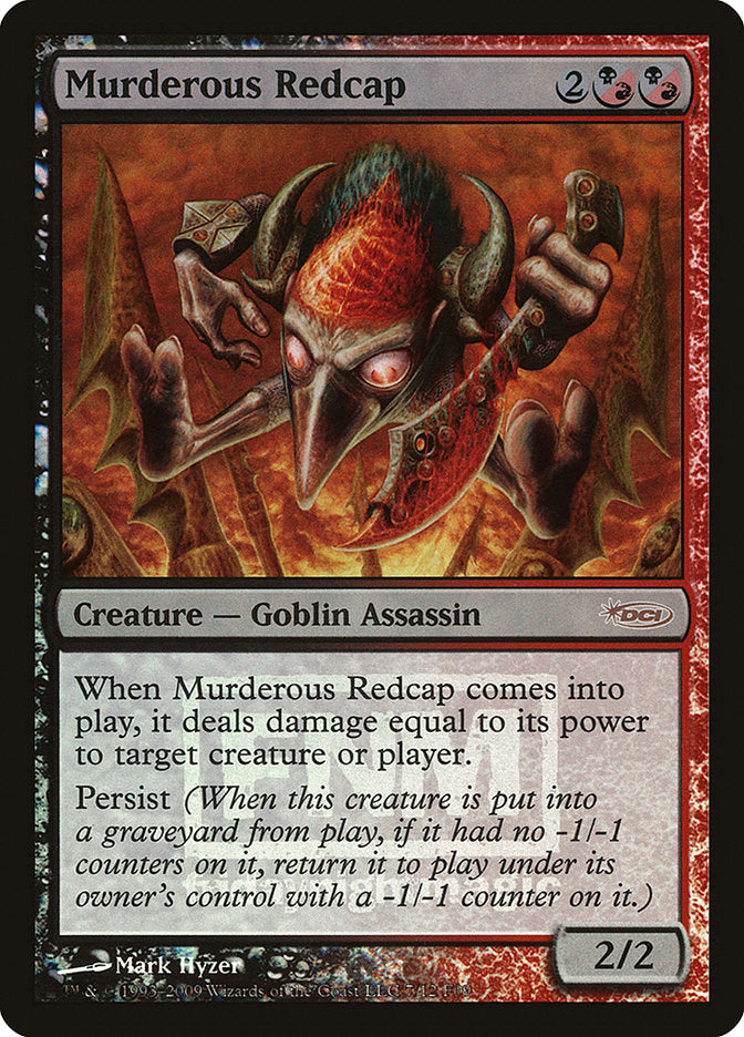 Murderous Redcap [Friday Night Magic 2009] | Silver Goblin