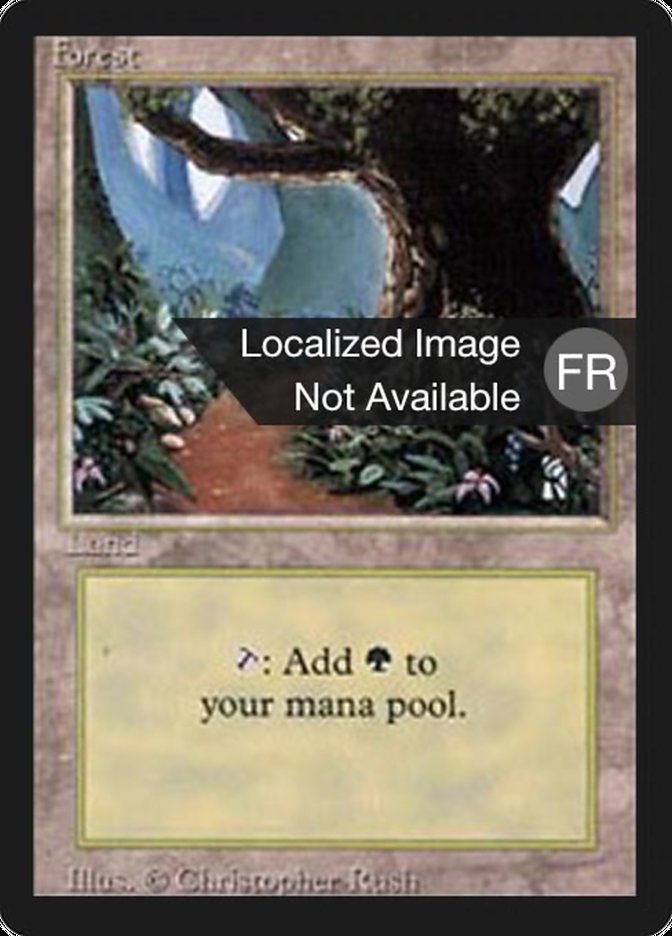 Forest (B) [Foreign Black Border] | Silver Goblin