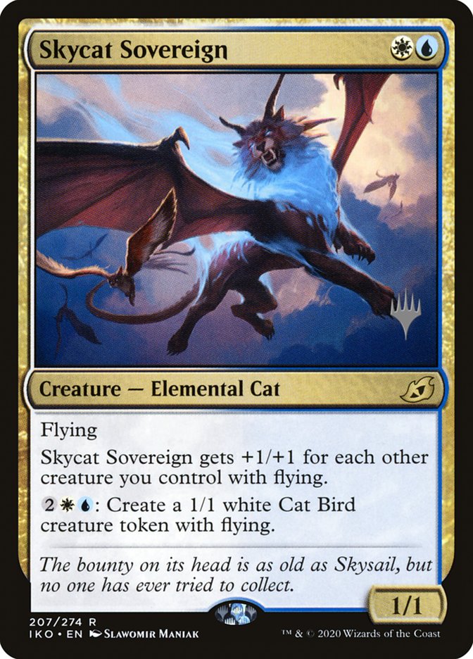 Skycat Sovereign (Promo Pack) [Ikoria: Lair of Behemoths Promos] | Silver Goblin