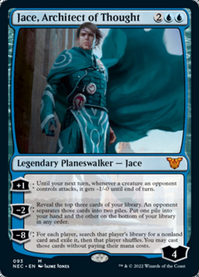 Jace, Architect of Thought [Kamigawa: Neon Dynasty Commander] | Silver Goblin