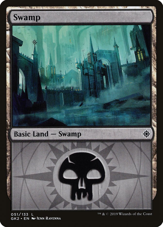 Swamp (51) [Ravnica Allegiance Guild Kit] | Silver Goblin