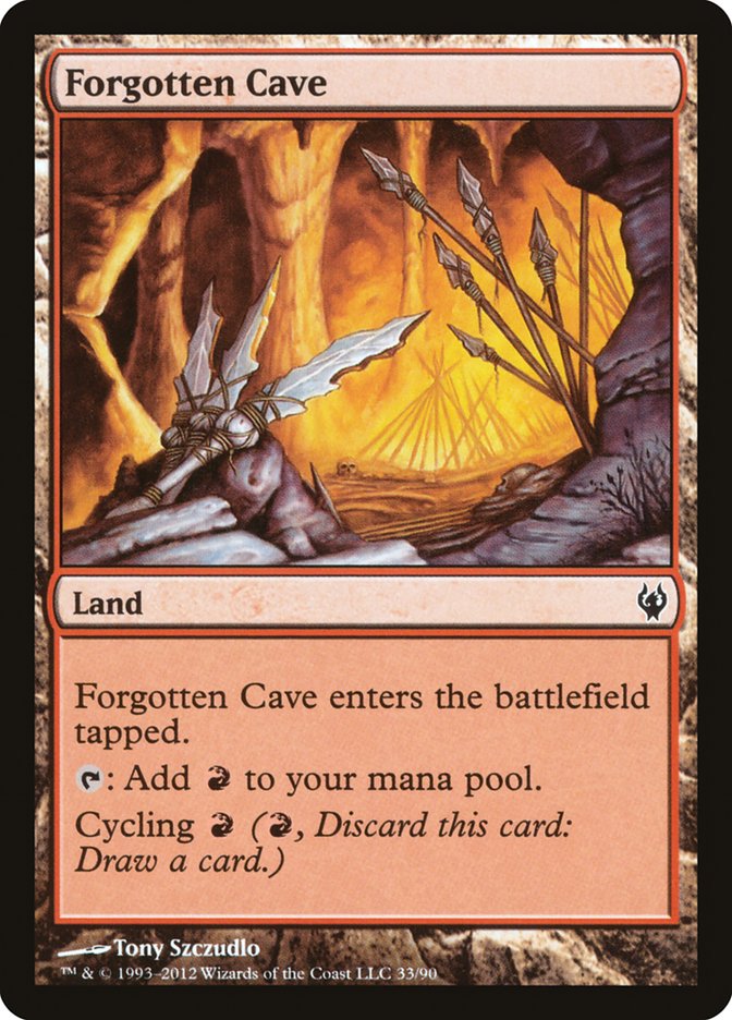 Forgotten Cave [Duel Decks: Izzet vs. Golgari] | Silver Goblin