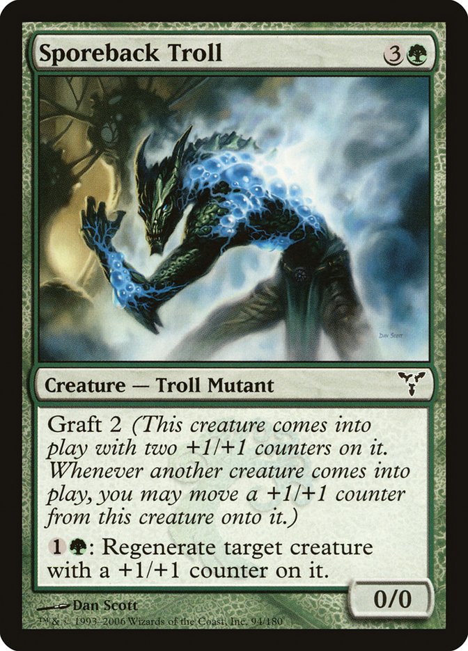 Sporeback Troll [Dissension] | Silver Goblin